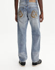 Billionaire Boys Club Jeans Astro Selvedge Denim Heavy Wash Blue
