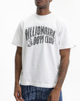 Billionaire Boys Club T-Shirt Leopard Print Arch White