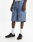 Aape Shorts Denim Blue