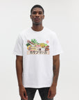 Casablanca T-Shirt Ingredients Print White