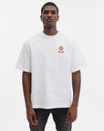 Casablanca T-Shirt Logo Patch Oversized White