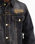 Billionaire Boys Club Jacket Script Denim Black Wash
