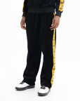 Billionaire Boys Club Track Pants Yellow Logo Tape Black