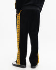 Billionaire Boys Club Track Pants Yellow Logo Tape Black
