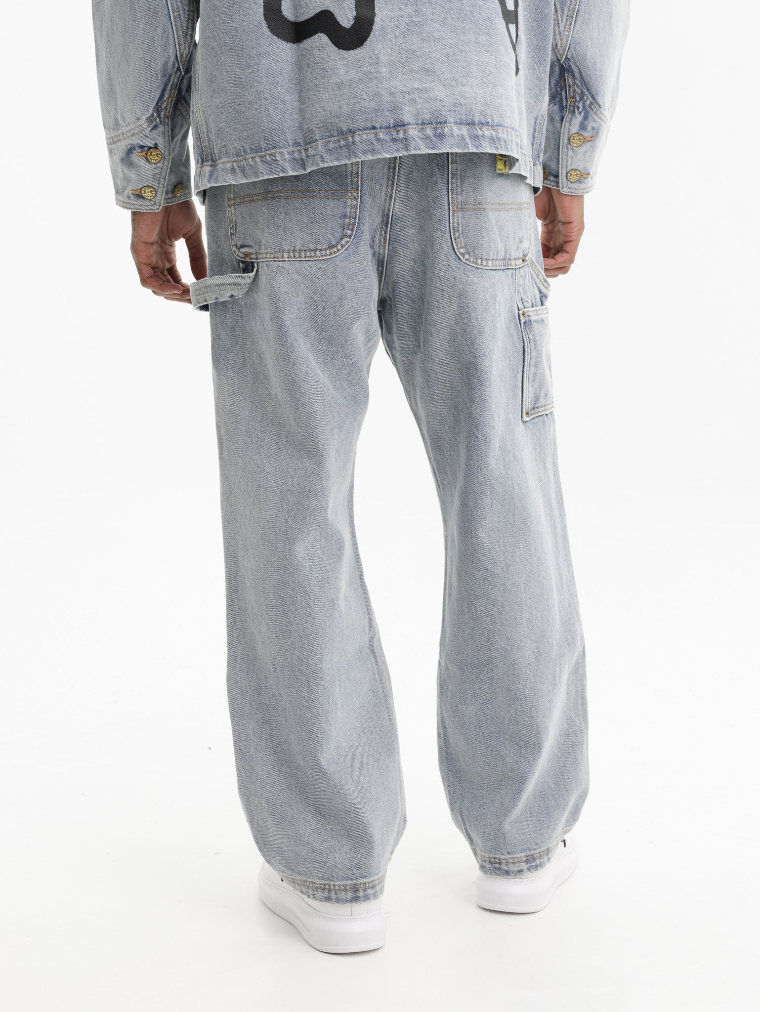 Ice-cream Pants Cones &amp; Bones Denim Light Wash
