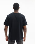 Casablanca T-Shirt Manga Tennis Bll Print Black