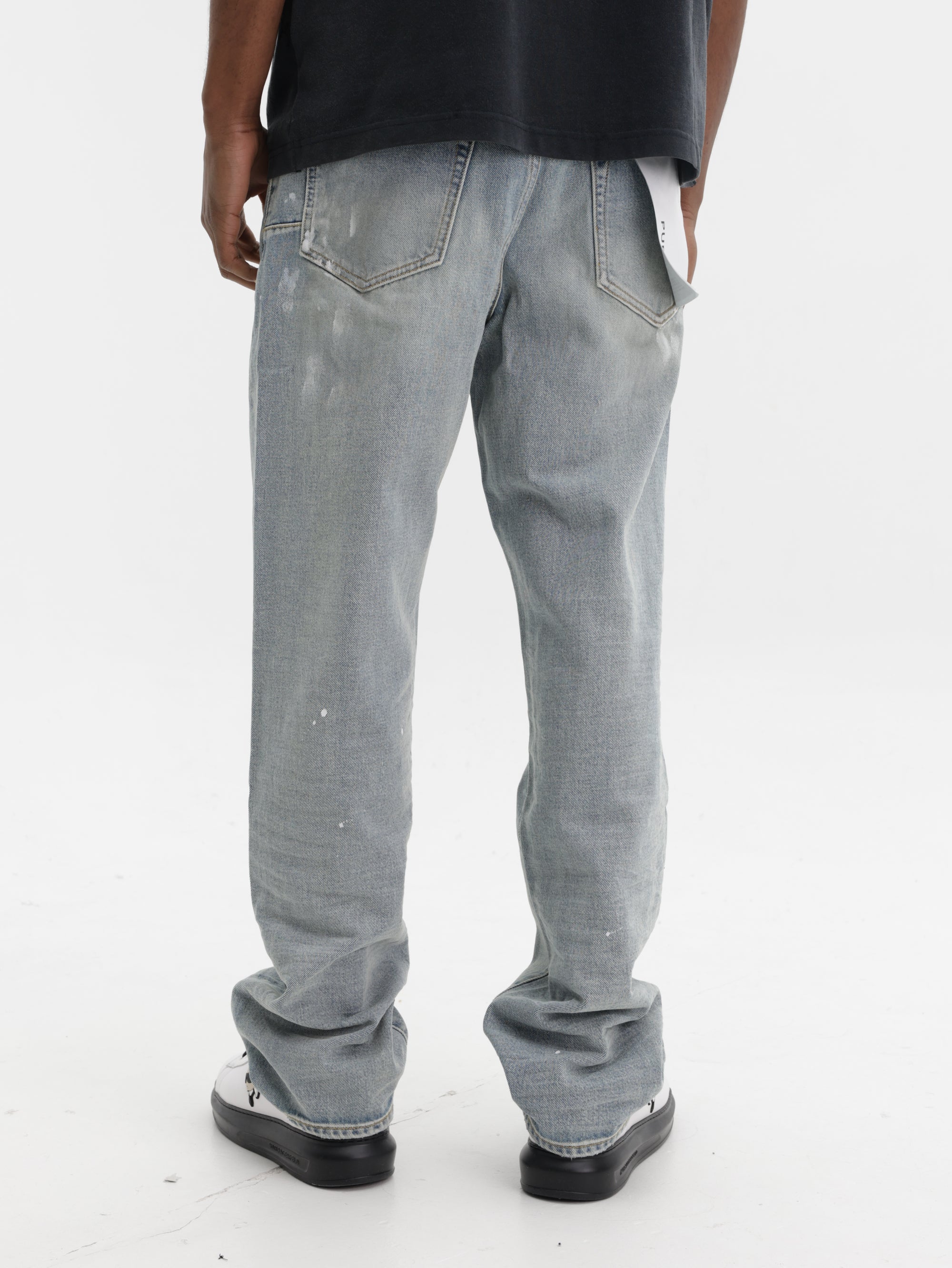 Purple Jeans Light Vintage Slash Indigo