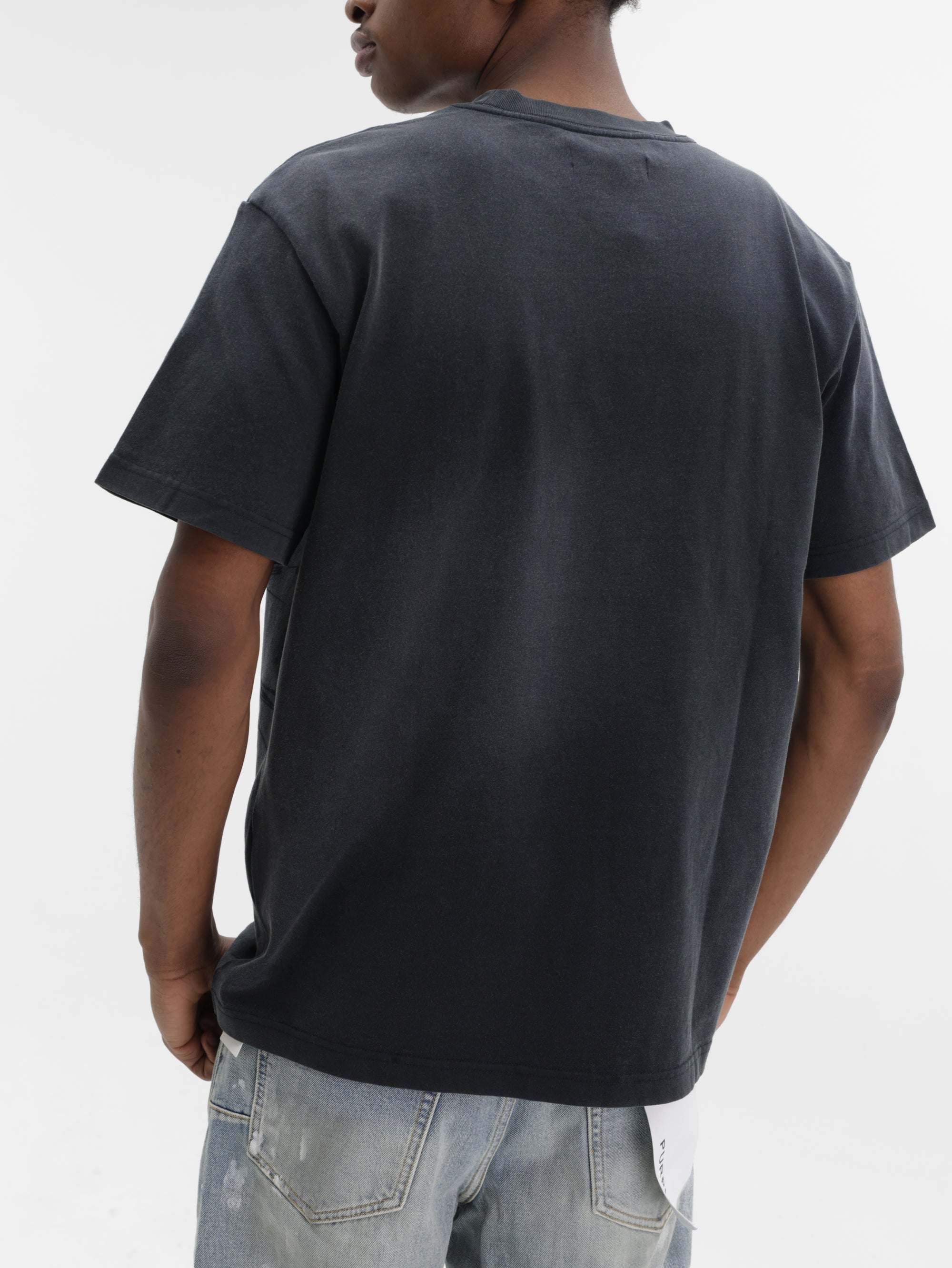 Purple T-Shirt Hwt  Black