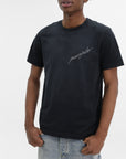 Purple T-Shirt Clean  Black