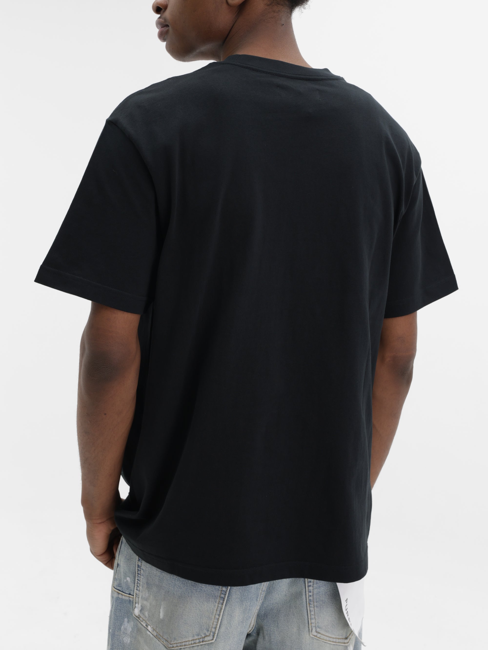 Purple T-Shirt Hwt  Black