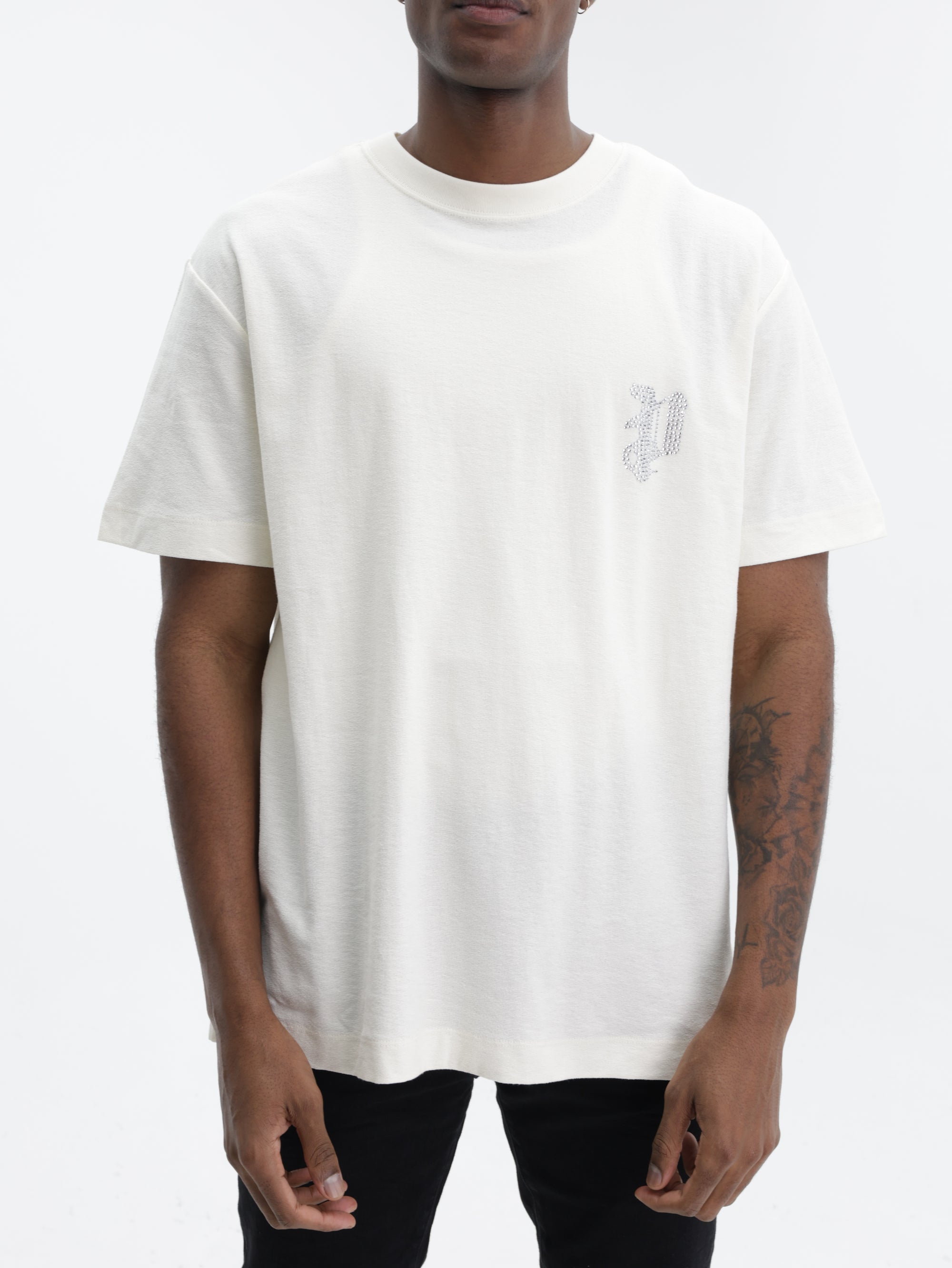 Purple T-Shirt Textured Off White
