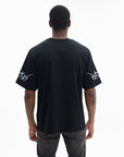Casablanca T-Shirt Blades Print Oversized Black