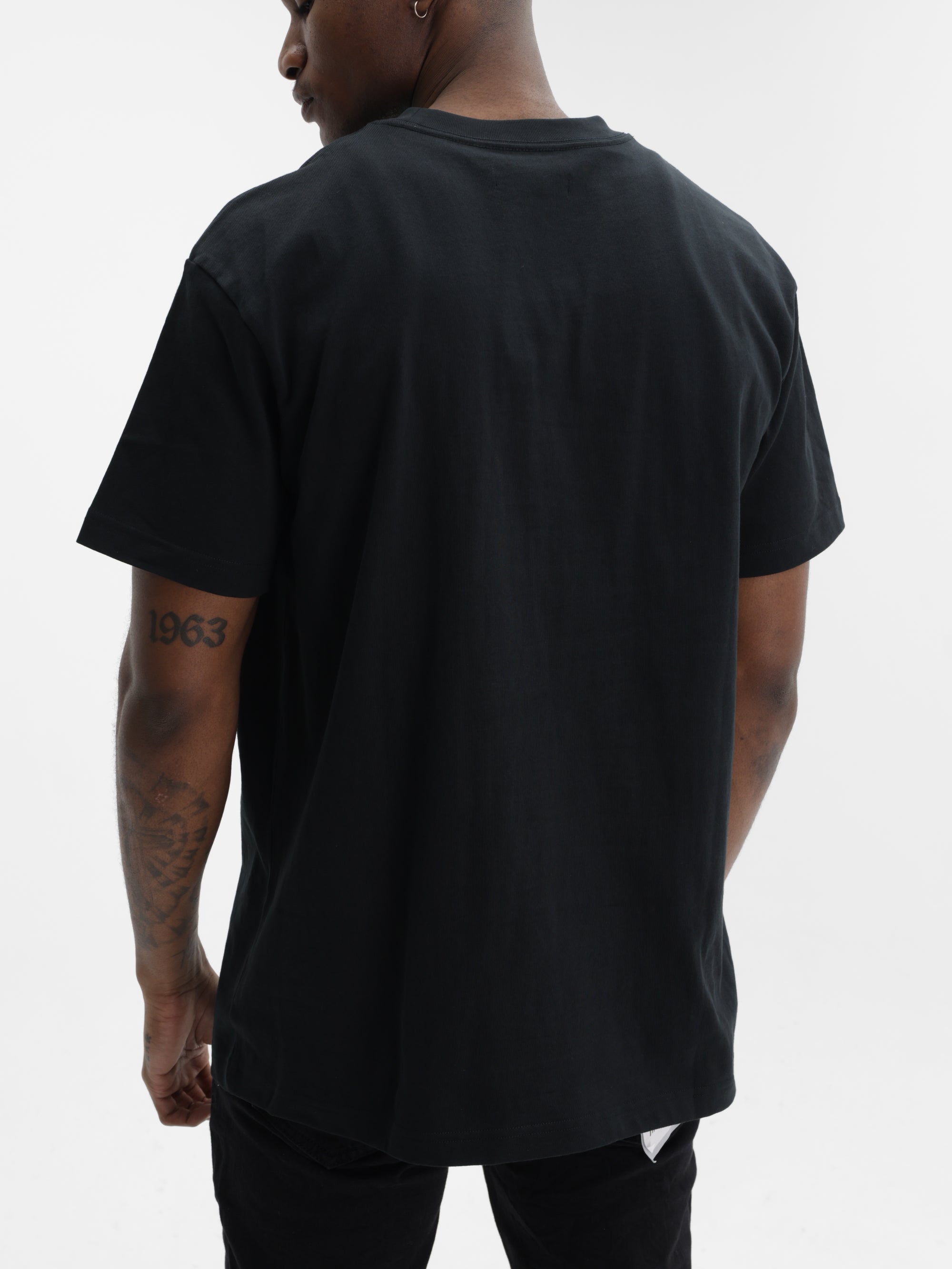 Purple T-Shirt Hwt  Black