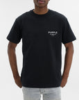 Purple T-Shirt Hwt  Black