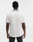 Casablanca Golfer Classic Laurel Pique Off-White