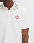 Casablanca Golfer Classic Laurel Pique Off-White