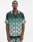 Casablanca Shirt Cuban Collar Monogram Gradient Multi