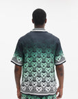 Casablanca Shirt Cuban Collar Monogram Gradient Multi