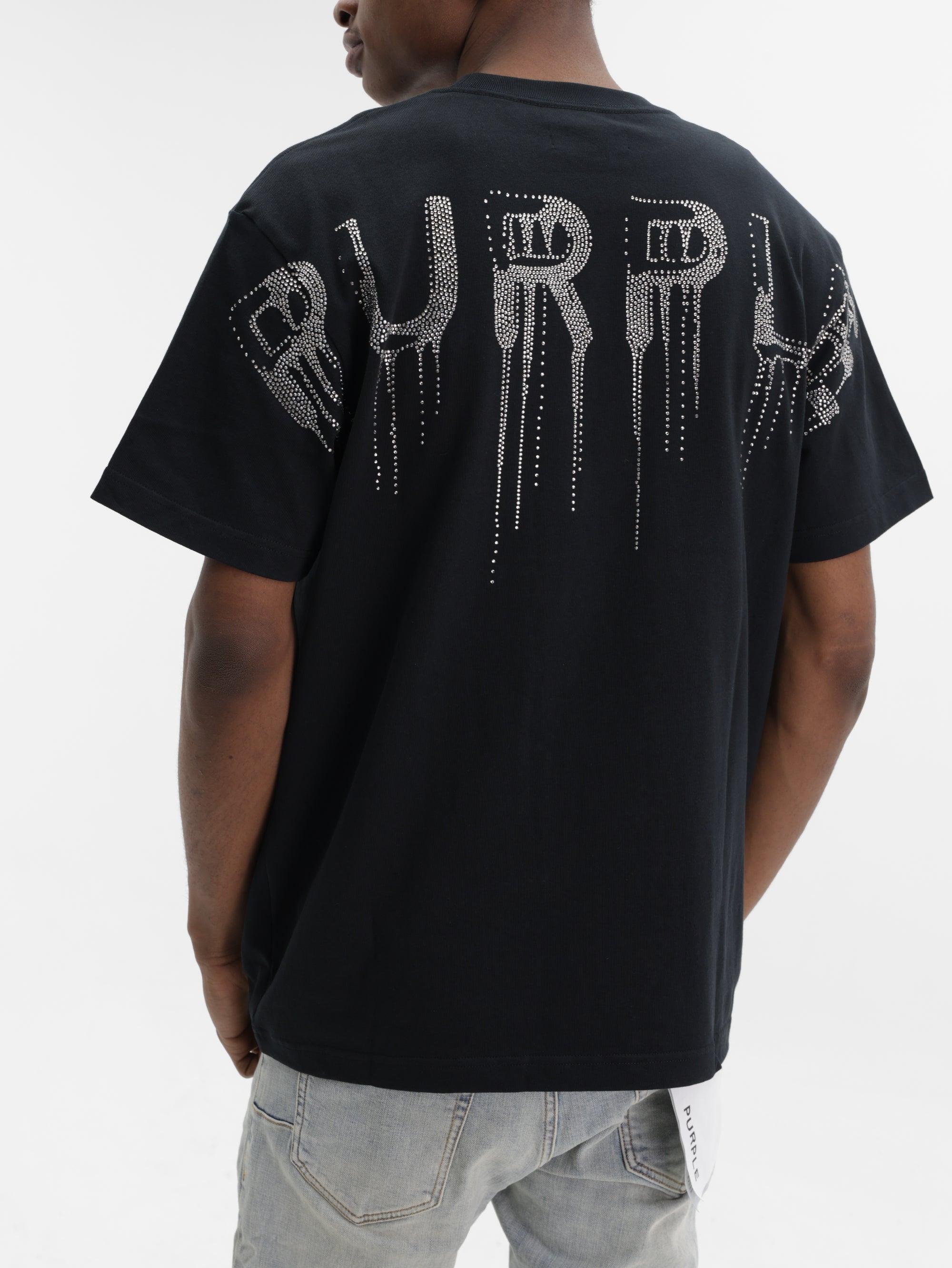 Purple T-Shirt Hwt  Black