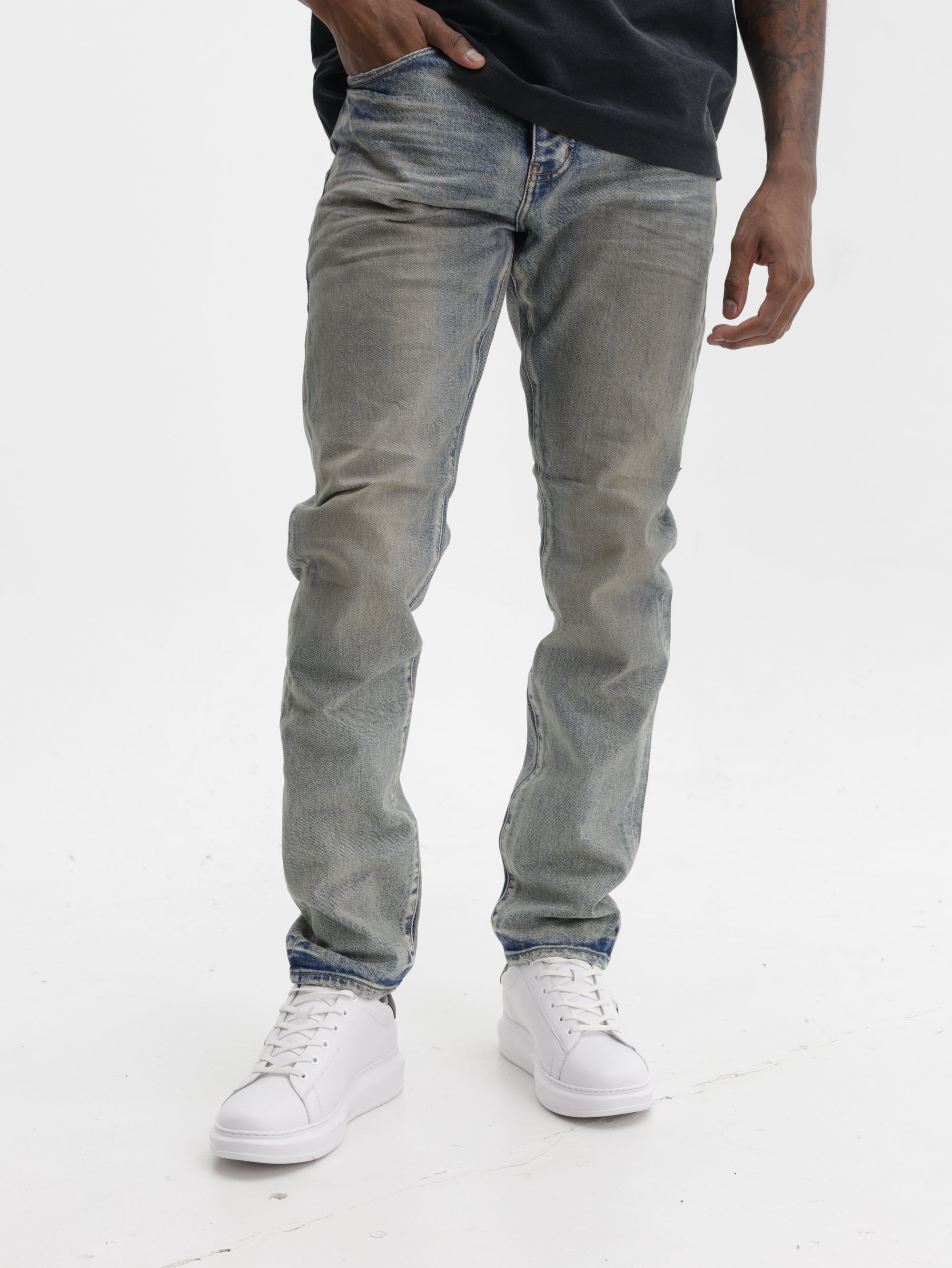 Purple Jeans Glow Dirty Indigo