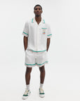 Casablanca Shorts Logo White