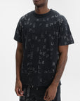 Purple T-Shirt Hwt  Black
