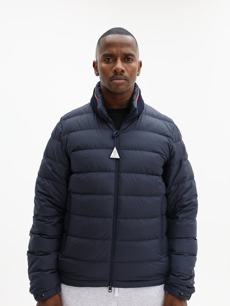Moncler Jacket Brendann Puffer Logo Navy - AL Capone Premium