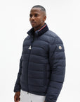 Moncler Jacket Brendann Puffer Logo Navy