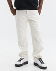 Purple Jeans Blowout Patch Off White
