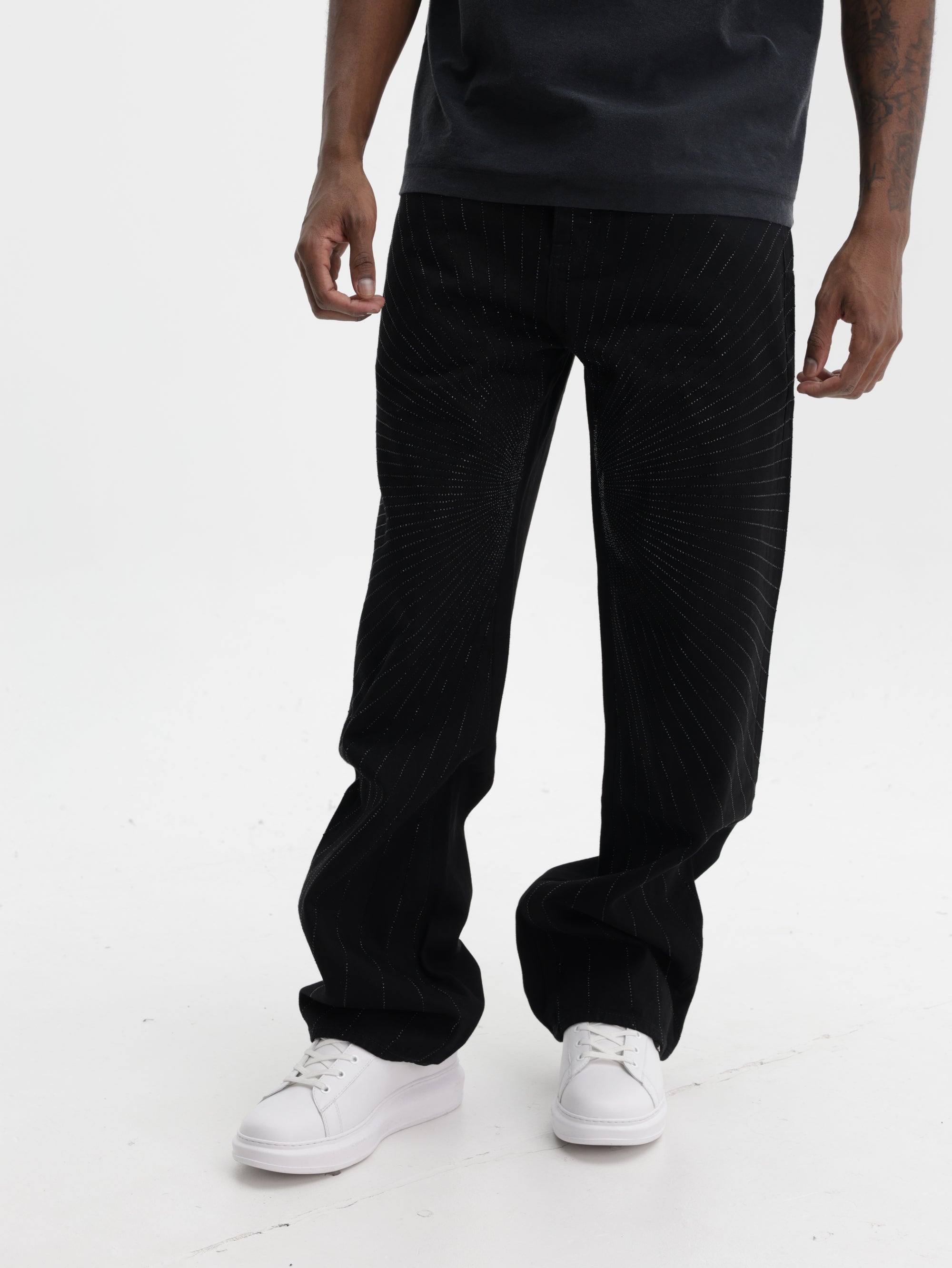Purple Jeans Radial Hotfix Black