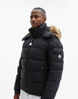 Moncler Jacket Puffer Logo Black