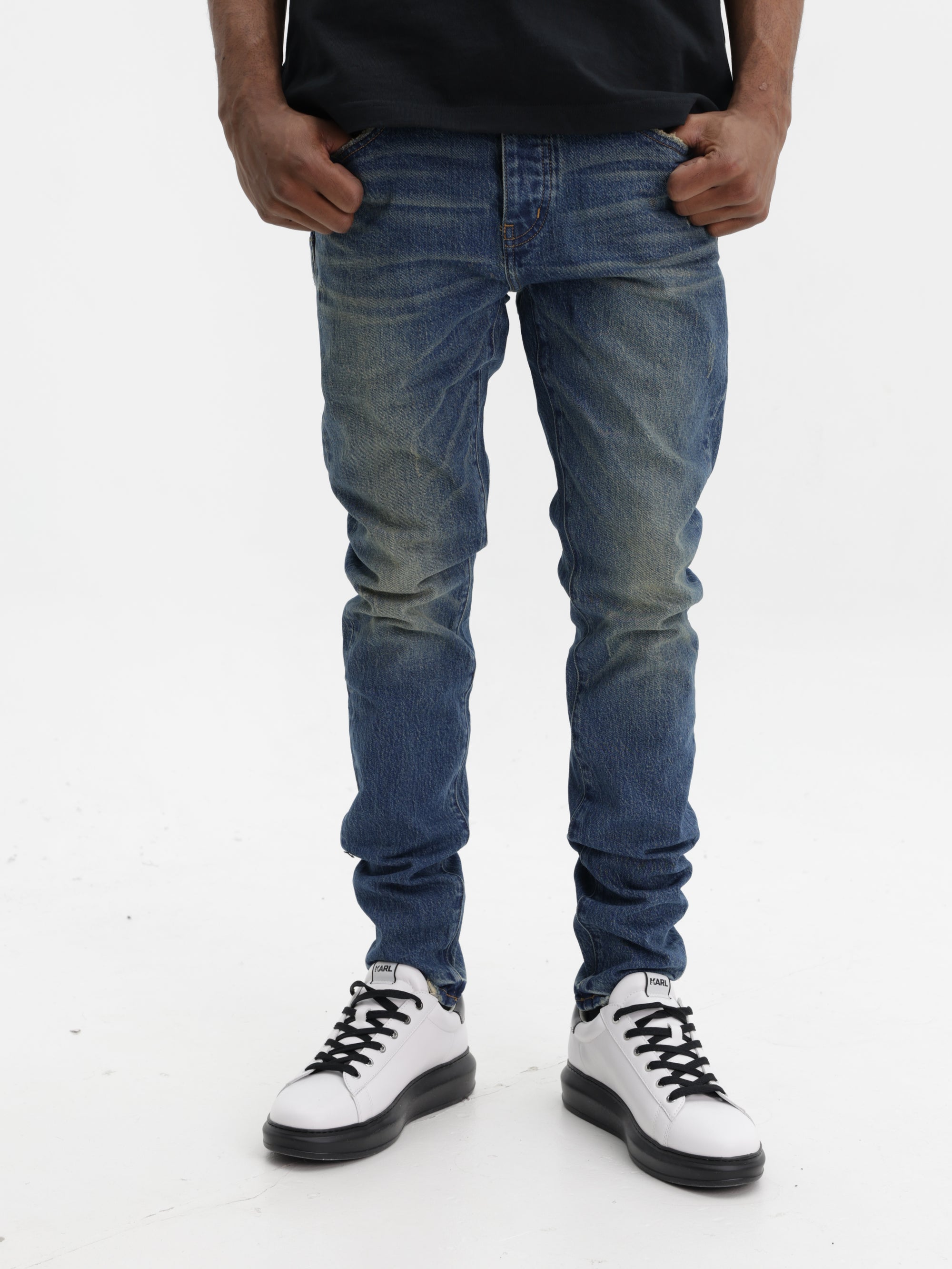 Purple Jeans Skinny Vintage Dk Indigo
