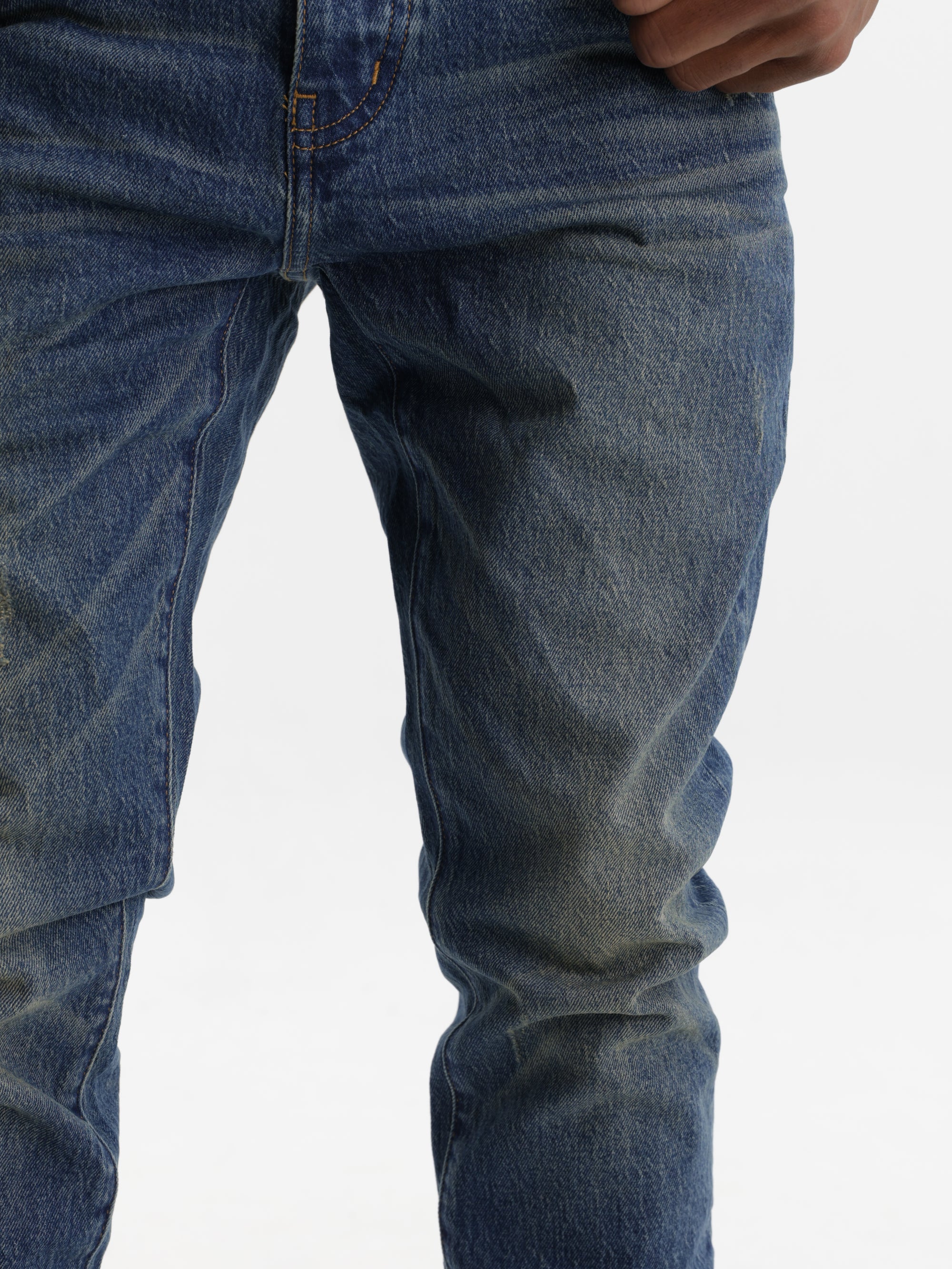 Purple Jeans Skinny Vintage Dk Indigo