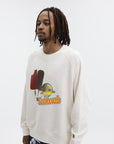 Icecream Sweater Flying Car Off-White