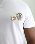 Moncler T-Shirt Maglia Logo White