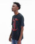 Just Cavalli T-Shirt Acid Cut Material Black
