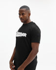 Moncler T-Shirt Smudge Logo Black