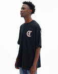 Just Cavalli T-Shirt Maxi Logo Leo Black
