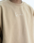 Karl Kani Sweater Small Signature Sand