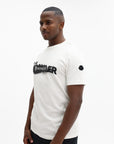 Moncler T-Shirt Smudge Logo White