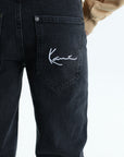 Karl Kani Small Signature Baggy Five Pocket Denim Black