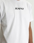 Karl Kani Retro Patch Print T-Shirt White