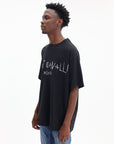 Just Cavalli T-Shirt Embroidery Logo Black