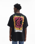 Just Cavalli T-Shirt Flames Black