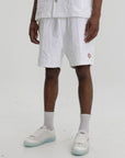 Casablanca Shorts Towelling Monogram White
