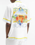 Casablanca Shirt Cuban Collar White