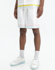 Casablanca Shorts Dance Joy Silk White