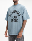 Fear Of God T-Shirt Campus 90'S  Short Sleeve Grey