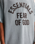 Fear Of God T-Shirt Campus 90'S  Short Sleeve Grey