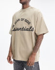 Fear Of God T-Shirt Training 90'S  Short Sleeve Beige